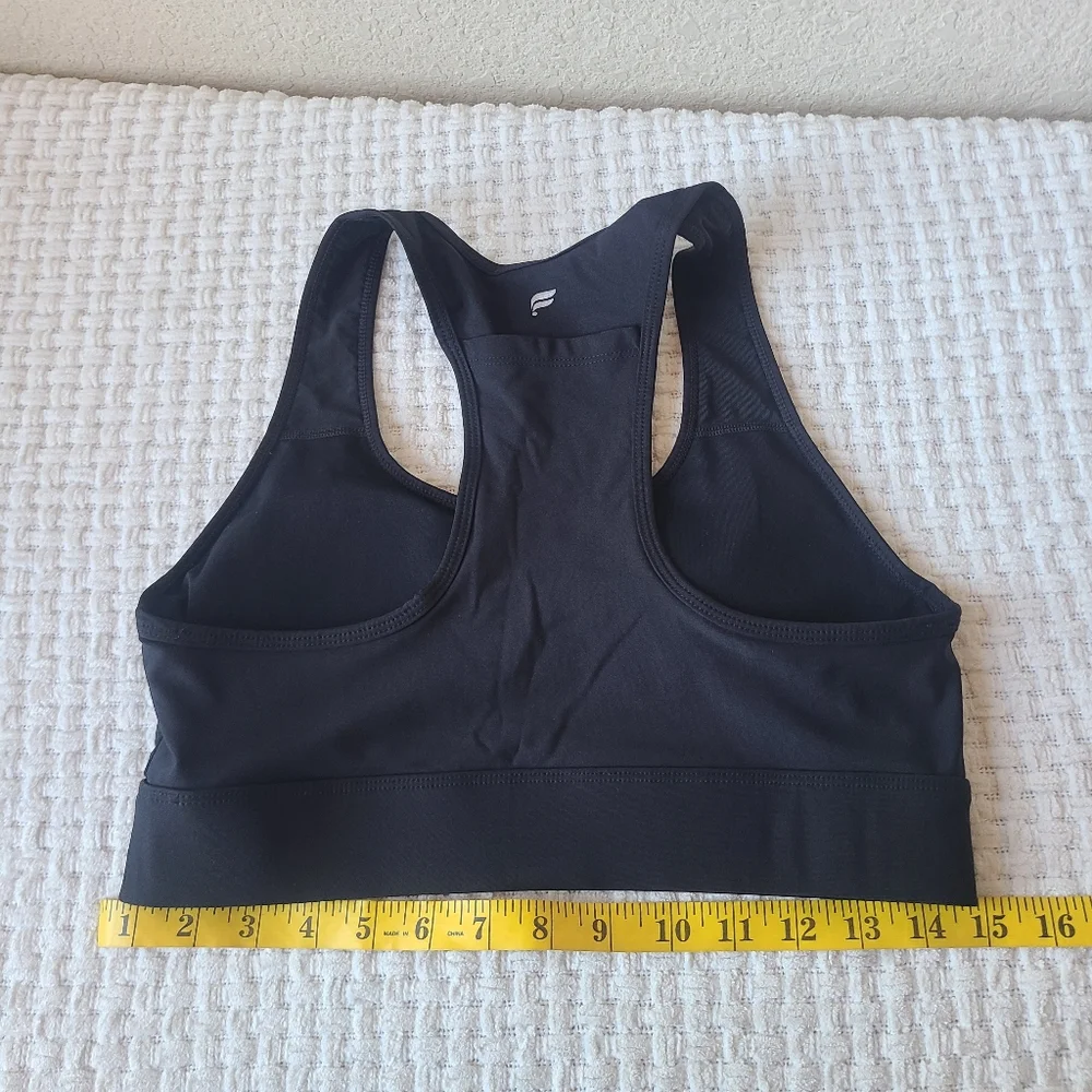 Fabletics Women's Black Sports Bra Size S